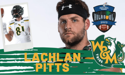 Lachlan Pitts the standout tight end from William and Mary is a player to keep an eye on in the 2023 NFL Draft.