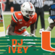 Miami Hurricanes cornerback DJ Ivey is a big cornerback that recently sat down with Jimmy Williams of NFL Draft Diamonds
