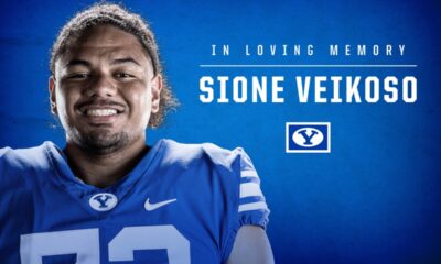 BYU offensive lineman Sione Veikoso was killed in Hawaii after a 15-foot retaining rock wall collapsed on him