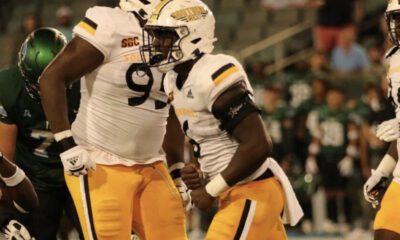 Santrell Latham had a great week at the Hula Bowl. The standout linebacker from the University of Southern Mississippi recently sat down with Justin Berendzen of Draft Diamonds.