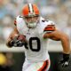 Former Browns RB Peyton Hillis is in intensive care after saving his kids from drowning in Florida