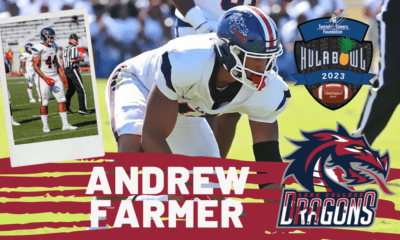 Lane College defensive end Andrew Farmer is a fierce edge rusher with a ton of athleticism. We are fired up to have him in Orlando