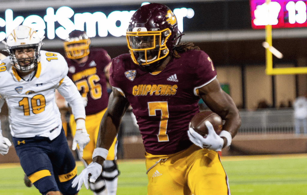 Lew Nichols III the standout running back from Central Michigan University recently sat down Justin Berendzen of Draft Diamonds